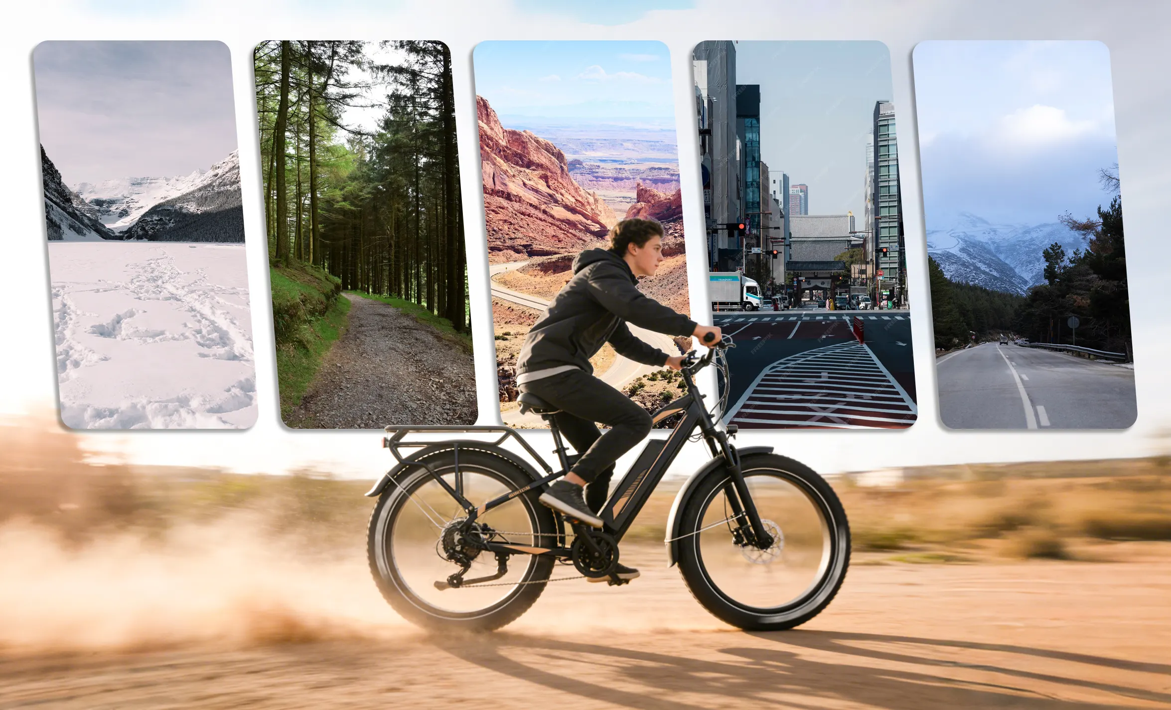 26" x 4.0" Fat Tires