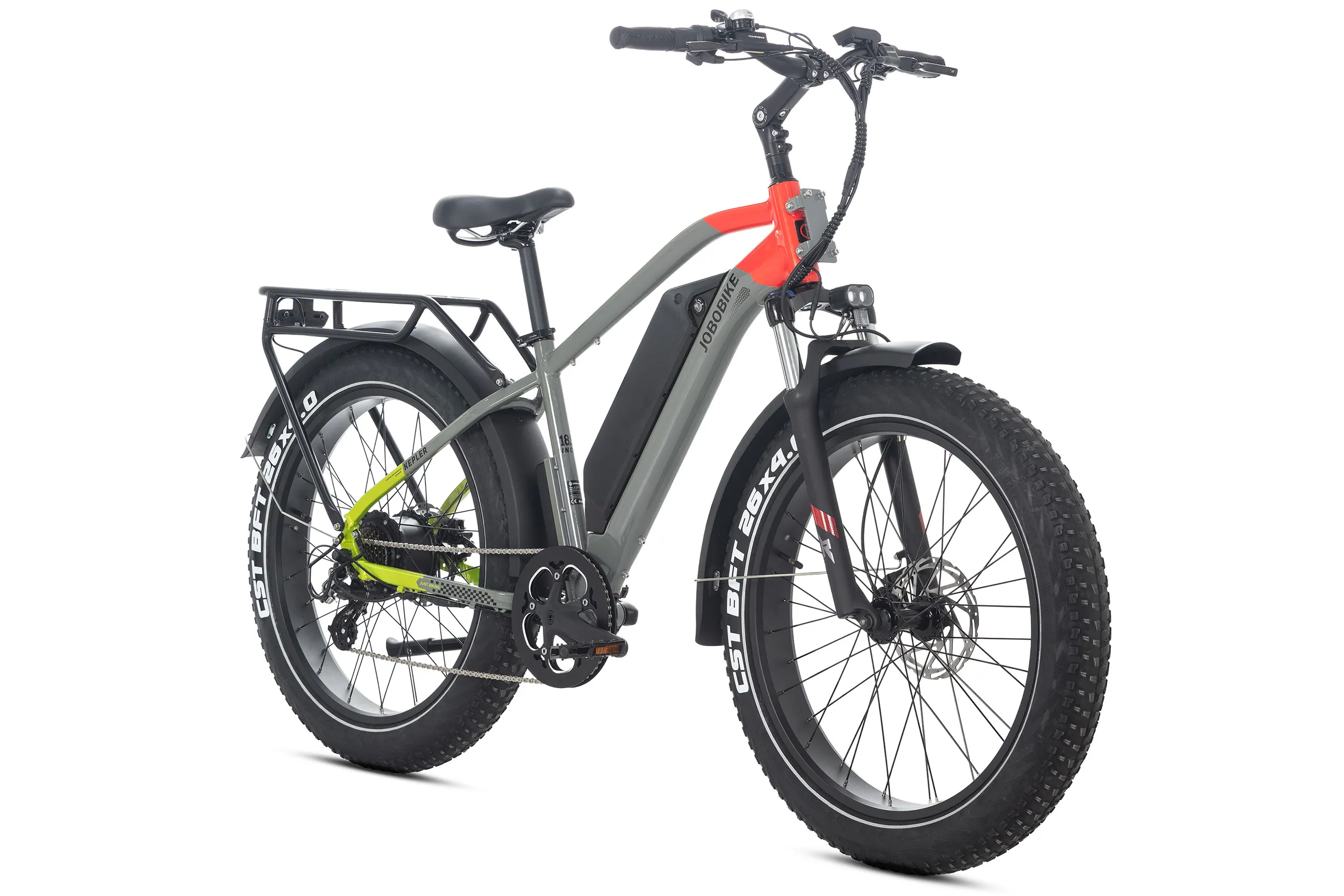 Kepler e-bike riding on mountain terrain