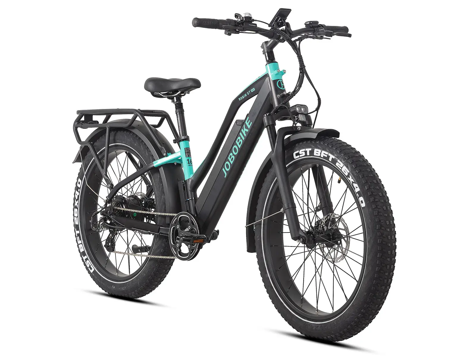Robin st Pro MTB e-bike Black-blue
