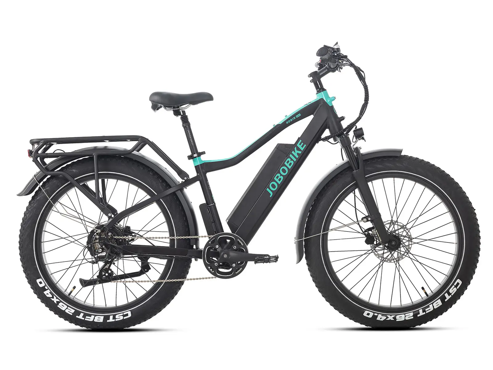 Robin st Pro MTB e-bike Black-Blue